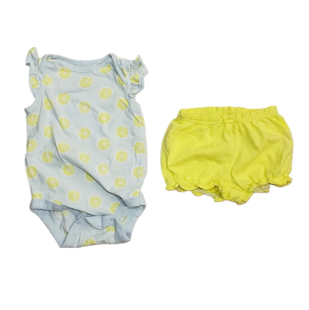 Baby Gap & Gymboree 3-6m Lemon Outfit